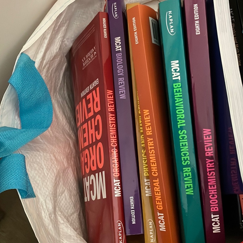 Full set MCAT books 8th edition